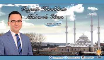 Ak Parti Kula İlçe Başkanı Ahmet PALABIYIK, Mübarek üç ayların müjdecisi olan Regaip Kandili dolayısıyla bir mesaj yayınladı.