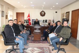 Dokumacılar Odası Başkanı Yıldırım ve Yönetiminden Başkan Tosun’a Ziyaret