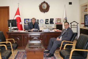 Yeni Atanan Muhtarlık İşleri Şube Müdürü’nden Başkan Tosun’a Nezaket Ziyareti