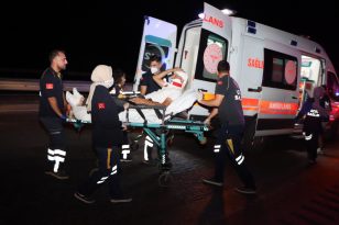 Manisa’da zincirleme trafik kazası 4 yaralı