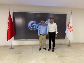 Başkan Tosun GDZ Elektrik Genel müdürü Yüksel’i ziyaret etti