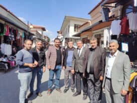 Yeniden Refah Partisi Manisa Milletvekili Adayı Lalebaş Kula’yı ziyaret etti 