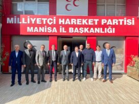 Manisa TSO’dan MHP İl Başkanı Tosuner’e hayırlı olsun ziyareti