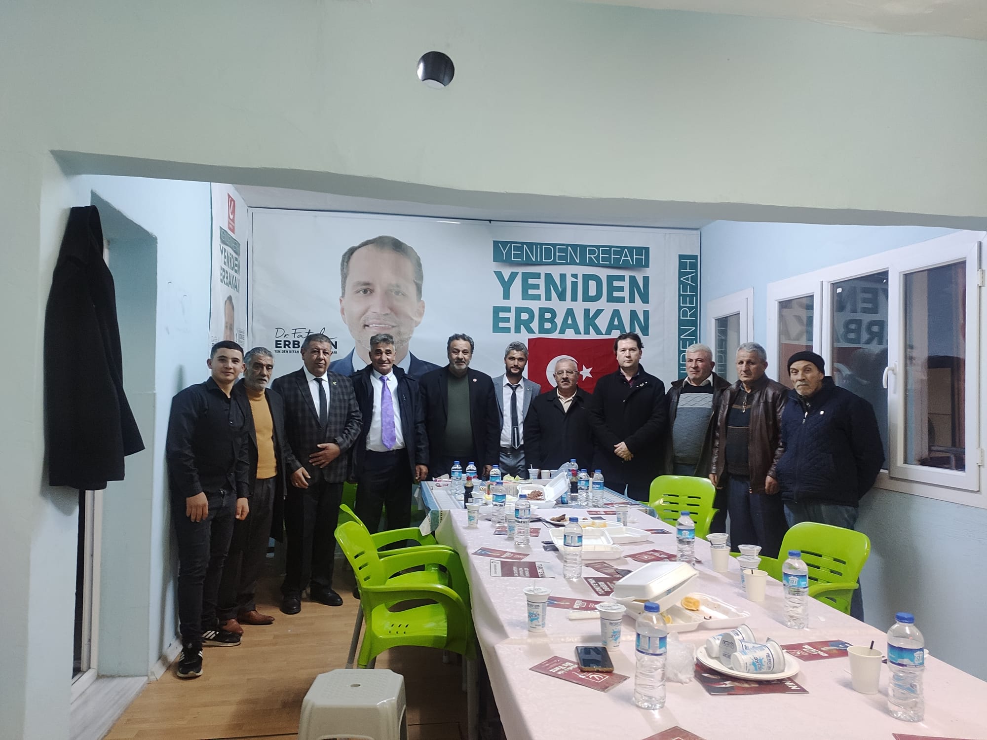 Yeniden Refah Partisi Kula İlçe Teşkilatı, İl başkanı Lalebaş’ın katılımıyla Toplandı