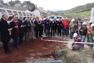 MHP Gurup Başkan Vekili Erkan Akçay’ın katılımıyla jeotermal sondaj çalışması başladı